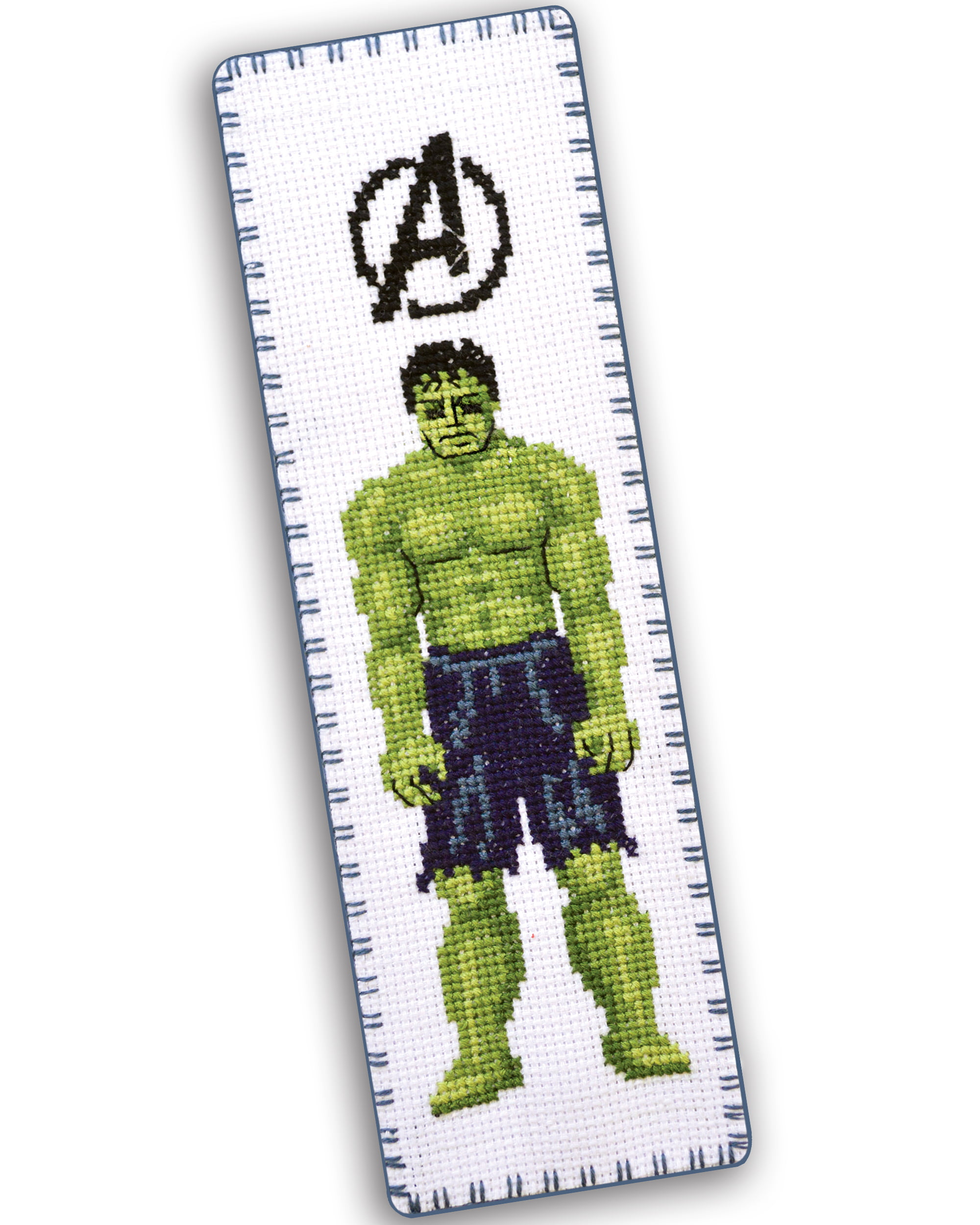 counted cross stitch kit the avengers hulk marvel hand embroidery