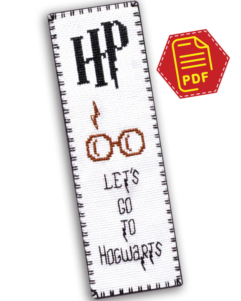 Free Counted Cross Stitch Pattern of Bookmark 