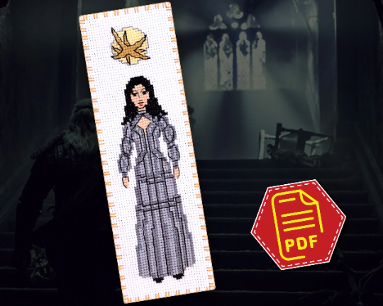 Counted Cross Stitch Pattern of Bookmark 