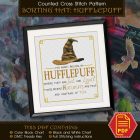 Counted cross stitch pattern Sorting Hat Faculties You might belong in Hufflepuff – Download in PDF4