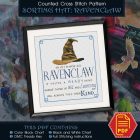 Counted cross stitch pattern Sorting Hat Faculties You might belong in Ravenclaw – Download in PDF4