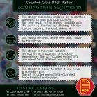 Counted cross stitch pattern Sorting Hat Faculties You might belong in Slytherin – Download in PDF6