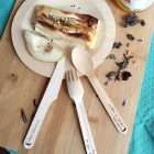 Disposable Wooden Cutlery Set 22Twilight Forks221