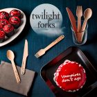 Disposable Wooden Cutlery Set 22Twilight Forks226