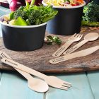 Disposable Wooden Cutlery Set Harry Party3