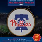 Philadelphia Phillies Logo Counted Cross Stitch Pattern – Download in PDF 3 Philadelphia Phillies Logo Counted Cross Stitch Pattern3