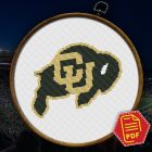 Colorado Buffaloes Logo Counted Cross Stitch Pattern9