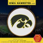 Iowa Hawkeyes Logo Counted Cross Stitch Pattern 9