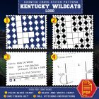 Kentucky Wildcats Logo Counted Cross Stitch Pattern - Download in PDF 3 Kentucky Wildcats Logo Counted Cross Stitch Pattern11