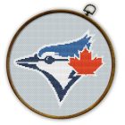 Toronto Blue Jays Logo Counted Cross Stitch Pattern6