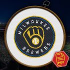 Milwaukee Brewers cross stitch8