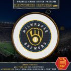 Milwaukee Brewers cross stitch9