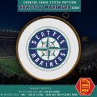 Seattle Mariners Logo Counted Cross Stitch Pattern – Download in PDF3