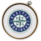 Seattle Mariners Logo Counted Cross Stitch Pattern – Download in PDF8