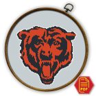 Chicago Bears Logo Counted Cross Stitch Pattern - Download in PDF 1 Chicago Bears Logo Counted Cross Stitch Pattern - Download in PDF