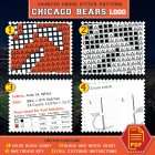 Chicago Bears Logo Counted Cross Stitch Pattern - Download in PDF 3 Chicago Bears Cross Stitch Kit Contents - PDF Pattern and Floss List