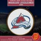 Colorado Avalanche Logo Counted Cross Stitch Pattern - Download in PDF 2 Colorado Avalanche Insignia DIY Wall Decor - Themed NHL Embroidery