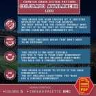 Colorado Avalanche Logo Counted Cross Stitch Pattern - Download in PDF 4 Cross Stitch Embroidery Instructions - Beginner Friendly Guide