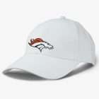 Denver Broncos Cross-Stitched Logo on a Hat