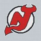 New Jersey Devils Logo Counted Cross Stitch Pattern - Download in PDF 7 New Jersey Devils Logo Counted Cross Stitch Pattern Download in PDF00001