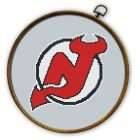 New Jersey Devils Logo Counted Cross Stitch Pattern - Download in PDF 6 New Jersey Devils Logo Counted Cross Stitch Pattern Download in PDF00002