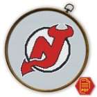 New Jersey Devils Logo Counted Cross Stitch Pattern - Download in PDF 1 New Jersey Devils Logo Counted Cross Stitch Pattern - Download in PDF