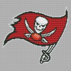Tampa Bay Buccaneers Logo Counted Cross Stitch Pattern00007