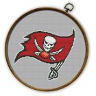 Tampa Bay Buccaneers Logo Counted Cross Stitch Pattern00008