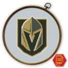 Vegas Golden Knights Logo Counted Cross Stitch Pattern - Download in PDF 1 Vegas Golden Knights Logo Counted Cross Stitch Pattern - Download in PDF