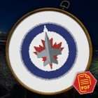 Winnipeg Jets Logo Counted Cross Stitch Pattern - Download in PDF 5 Winnipeg Jets Symbol Pattern Details and Dimensions