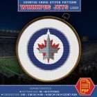 Winnipeg Jets Logo Counted Cross Stitch Pattern - Download in PDF 2 Winnipeg Jets Insignia DIY Wall Decor - Themed Embroidery Chart