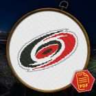 Carolina Hurricanes Symbol Pattern Details and Size Information