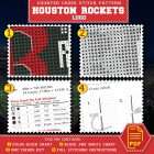 Houston Rockets Logo Counted Cross Stitch Pattern – Download in PDF 3 Houston Rockets Cross Stitch Kit Contents - PDF Pattern and DMC Key
