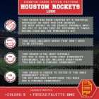 Houston Rockets Logo Counted Cross Stitch Pattern – Download in PDF 4 Cross Stitch Embroidery Rules and Guide - Beginner Friendly Houston Rockets Project