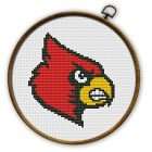 Louisville Cardinals Logo Counted Cross Stitch Pattern - Download in PDF 6 Louisville Cardinals Logo Counted Cross Stitch Pattern 00002