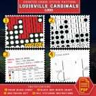 Louisville Cardinals Logo Counted Cross Stitch Pattern - Download in PDF 3 Louisville Cardinals Cross Stitch Kit Contents - PDF Pattern List