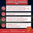 Louisville Cardinals Logo Counted Cross Stitch Pattern - Download in PDF 4 Cross Stitch Embroidery Rules and Guide - Beginner Friendly