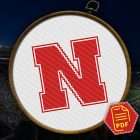 Nebraska Cornhuskers Insignia DIY Wall Art - Themed Embroidery Gift