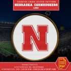 Nebraska Cornhuskers Crest Cross Stitch Kit Contents - PDF and Floss Guide