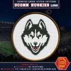 UConn Huskies Logo Counted Cross Stitch Pattern - Download in PDF 2 UConn Huskies Insignia DIY Wall Decor - Big East Themed Embroidery