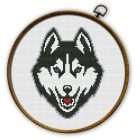 UConn Huskies Logo Counted Cross Stitch Pattern - Download in PDF 6 UConn Huskies Logo Counted Cross Stitch Pattern00008