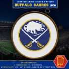 Buffalo Sabres Logo Counted Cross Stitch Pattern - Download in PDF 3 Buffalo Sabres Cross Stitch Kit Contents - PDF Downloadable Chart