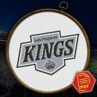 Los Angeles Kings Insignia DIY Wall Art - Themed Embroidery Gift