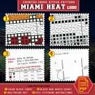 Miami Heat Logo Counted Cross Stitch Pattern – Download in PDF 4 Cross Stitch Embroidery Rules and Guide for Miami Heat Symbol