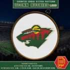 Minnesota Wild Logo Counted Cross Stitch Pattern - Download in PDF 3 Minnesota Wild Cross Stitch Kit Contents - PDF Pattern and Thread List