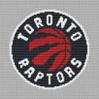 Toronto Raptors Logo Counted Cross Stitch Pattern00007