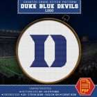 Duke Blue Devils Logo Counted Cross Stitch Pattern - Download in PDF 3 Black and white symbols chart for Duke Blue Devils logo cross stitch pattern