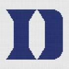 Duke Blue Devils Logo Counted Cross Stitch Pattern - Download in PDF 6 Duke Blue Devils Logo Counted Cross Stitch Pattern - Download in PDF