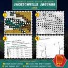 Jacksonville Jaguars Logo Counted Cross Stitch Pattern - Download in PDF 4 Detail view of Jacksonville Jaguars logo counted cross stitch pattern