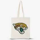Jacksonville Jaguars Logo Counted Cross Stitch Pattern - Download in PDF 8 Jacksonville Jaguars logo counted cross stitch design shown on a tote bag mockup